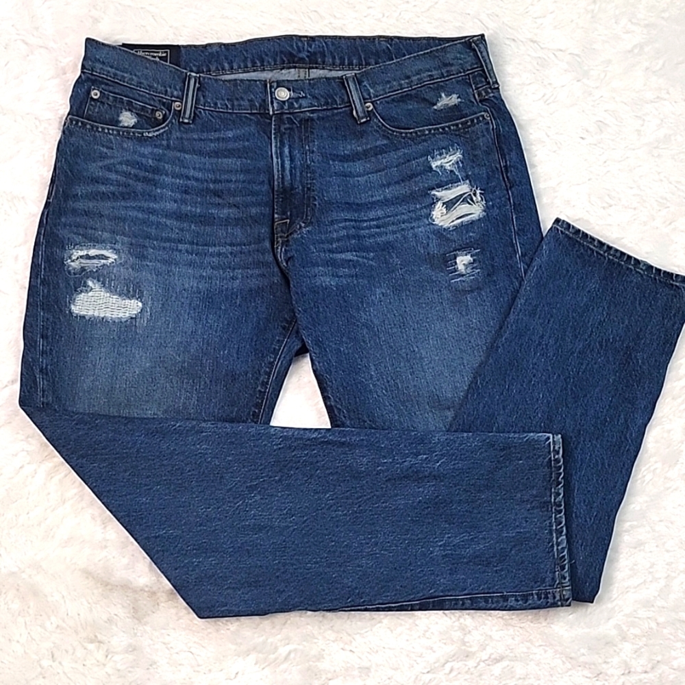 Abercrombie & Fitch Mens Langdon Skinny Strech Jean
